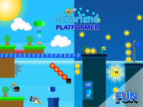 Play Waterland Platformer